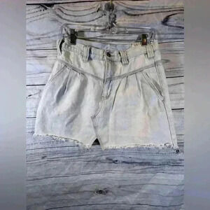we the free free people denim skirt